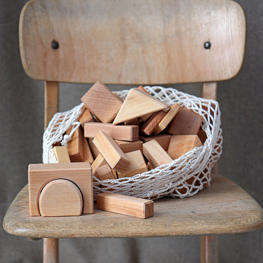 GRIMMS | Geometric Natural Blocks - 60pc