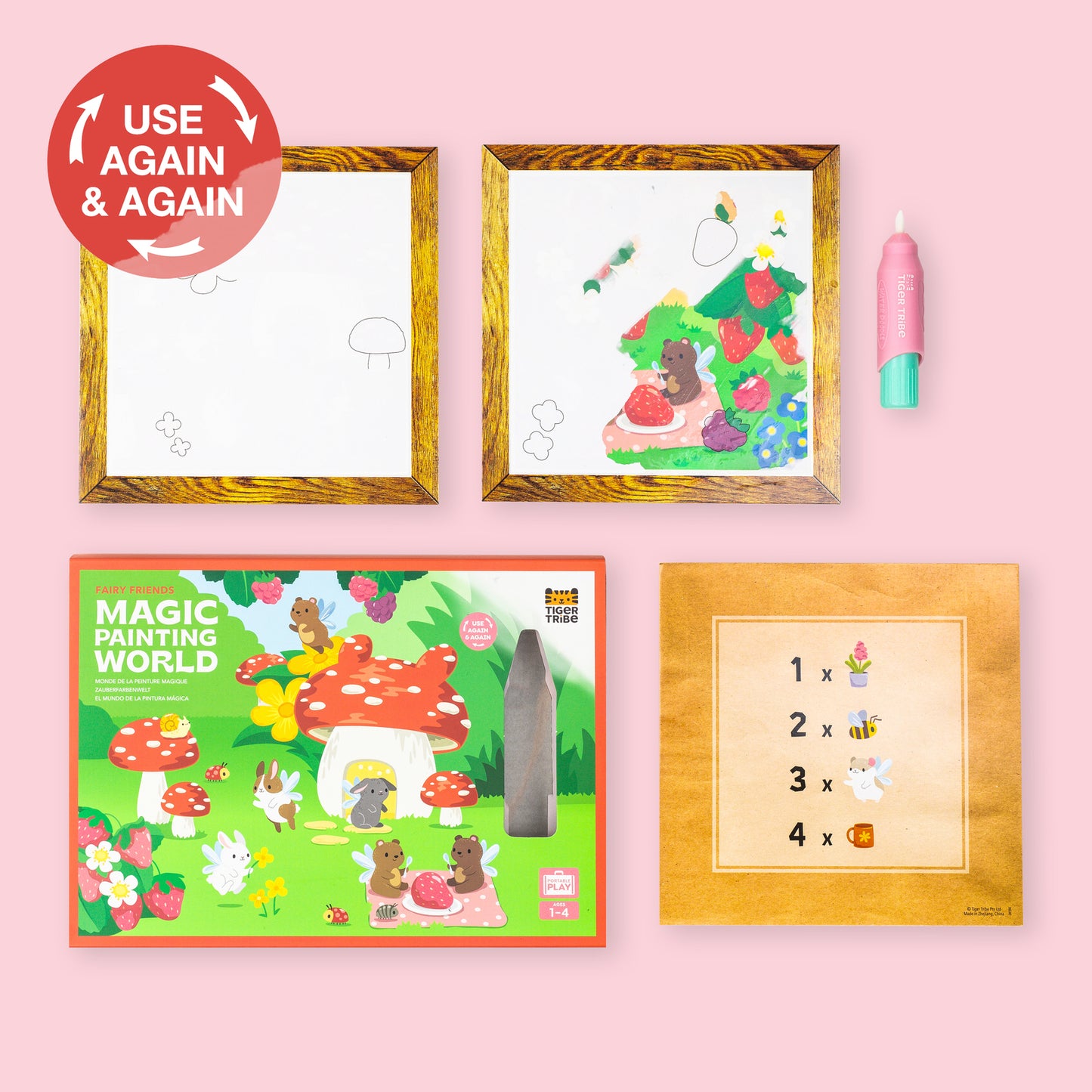 Tiger Tribe | Magic Painting World - Fairy Friends