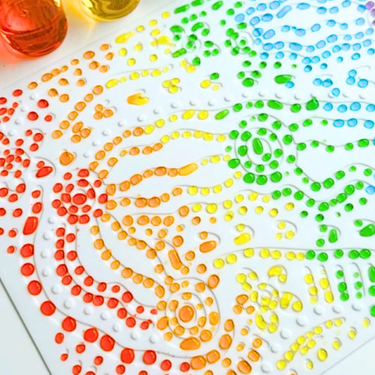 Hey Doodle | Silicone Sensory & Colouring Mat (various)