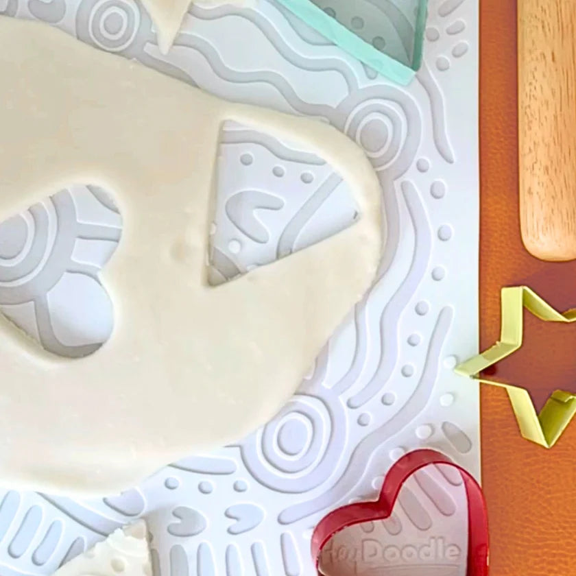 Hey Doodle | Silicone Sensory & Colouring Mat (various)