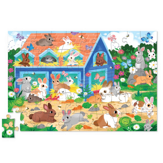 Crocodile Creek | 50pc Flat House Puzzle (various)