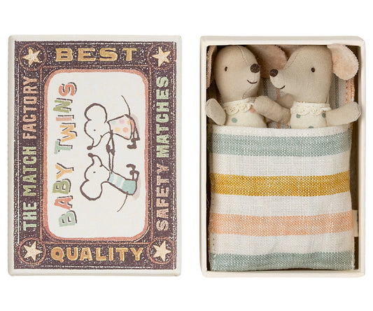Maileg | Twins in Matchbox
