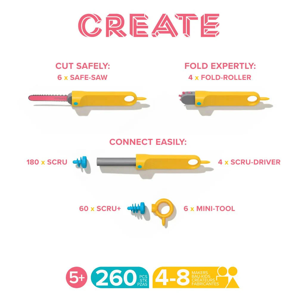 MAKE.DO | Cardboard Construction - Toolkits (various)