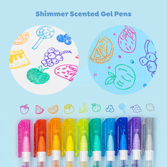 Tiger Tribe | Shimmer Scented Gel Pens