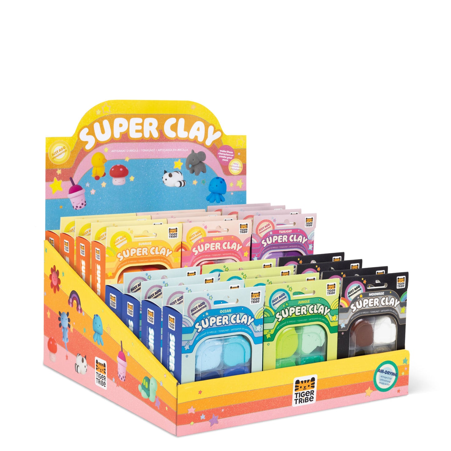 Tiger Tribe | Super Clay Packs (various)