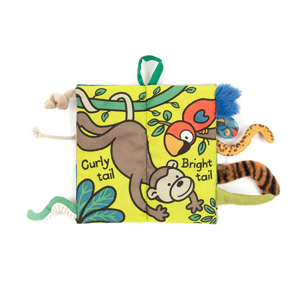 Jellycat | Fabric Book - Jungle Tails