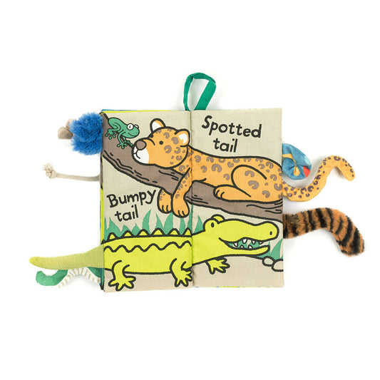 Jellycat | Fabric Book - Jungle Tails