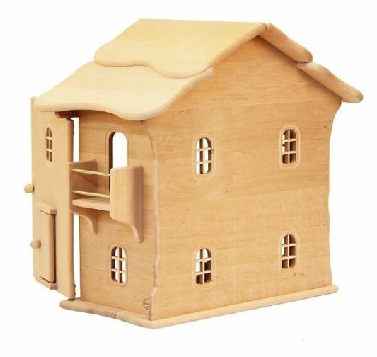 Drewart | Doll House with Doors (Natural)
