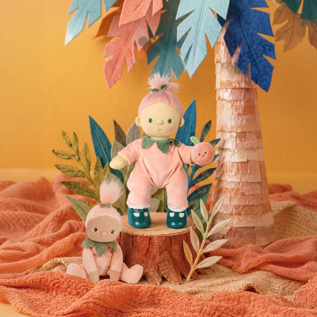 Olli Ella | Dinkum Dolls - Piper Peach