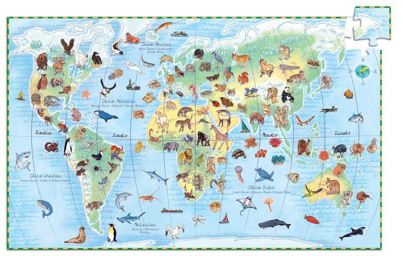 Djeco | 100pc Observation Puzzle (various)