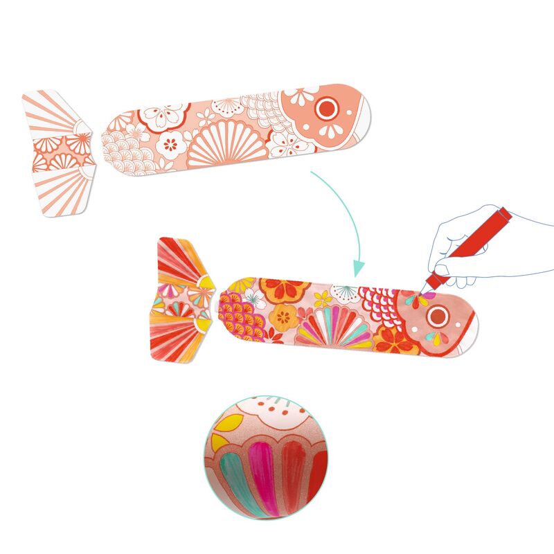 Djeco | DIY - Colour & Inflate Rockets (various)