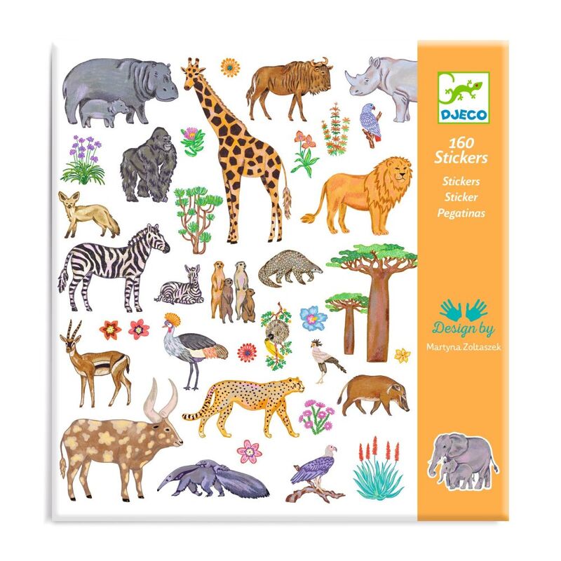 Djeco | 160 Stickers (various)