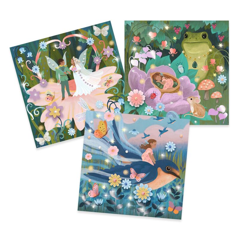 Djeco | Thumbelina Fairy Tale to Decorate