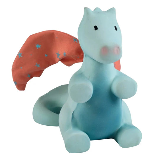Tikiri | Natural Rubber Rattle - Dragon (various)