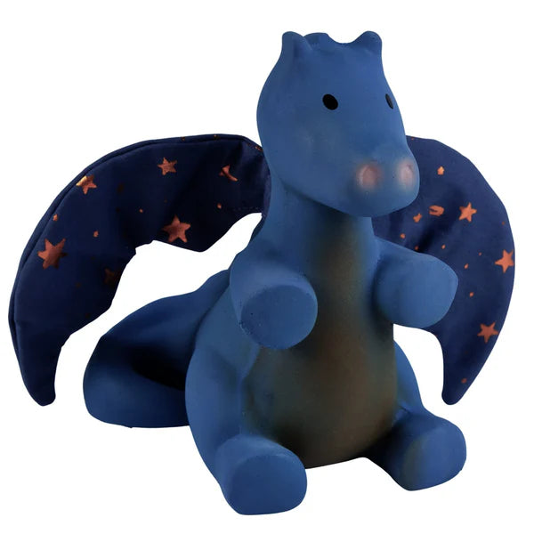 Tikiri | Natural Rubber Rattle - Dragon (various)