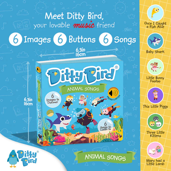 Ditty Bird | Sound Book - Animal Songs