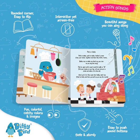 Ditty Bird | Sound Book - Action Songs