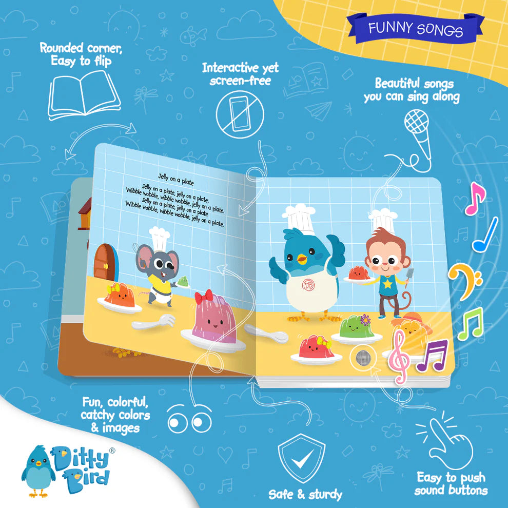 Ditty Bird | Sound Book - Funny Songs