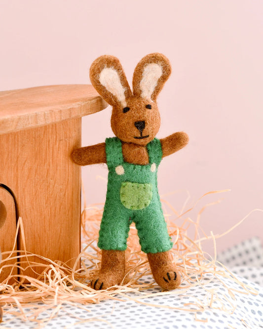 Tara Treasures | Felt Brown Hare Rabbit (various)
