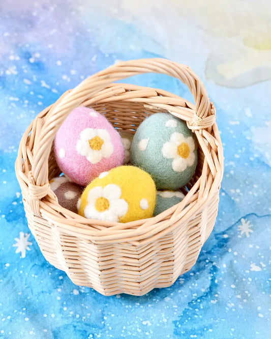 Tara Treasures | Felt Floral & Dots Eggs