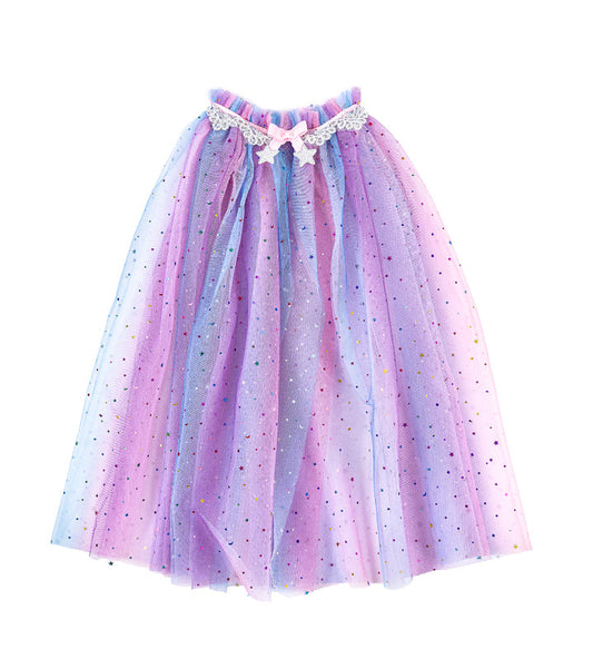 Great Pretenders | Rainbow Unicorn Cape & Headband (size 4-6)