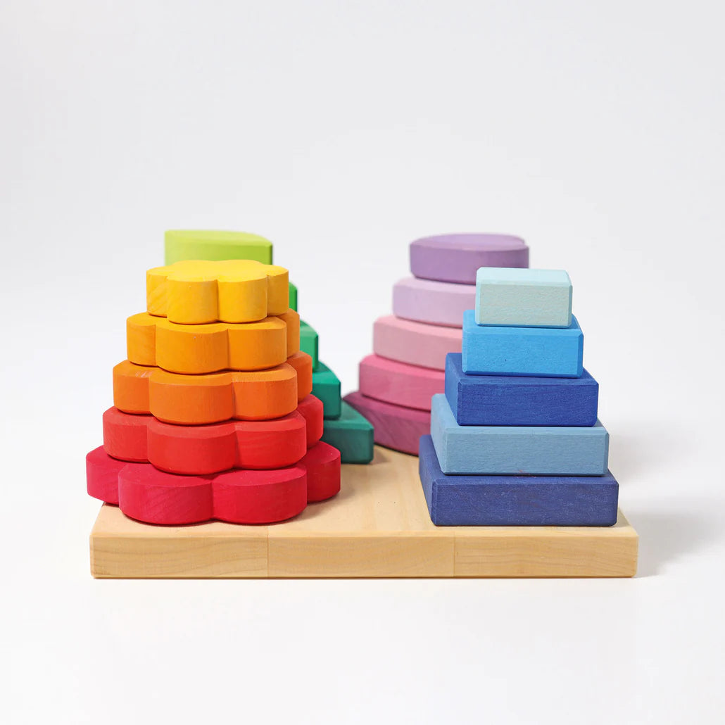 GRIMMS | Stacking Tower - Various Shapes