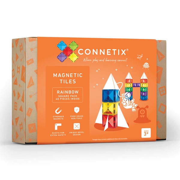 Connetix | RAINBOW Square Pack (42pc)