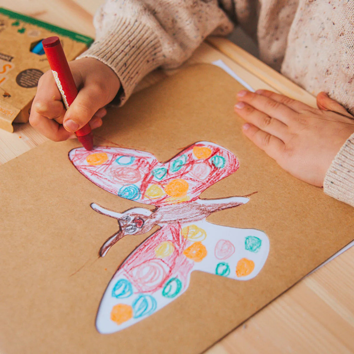 Honeysticks | Activity Set - Jumbo Stencils & Crayons