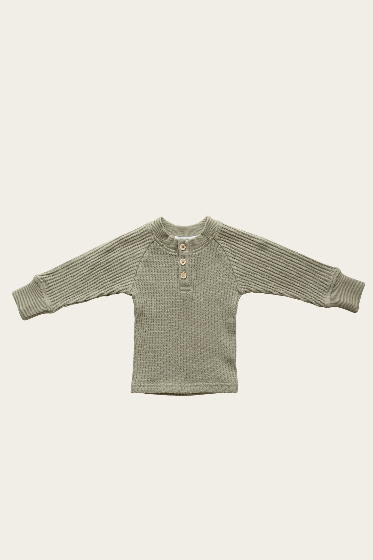Jamie Kay | Mason Waffle Top - Woodland