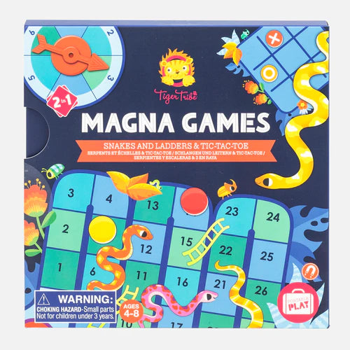 Tiger Tribe | Magna Games - Snakes & Ladders + Tic-Tac-Toe
