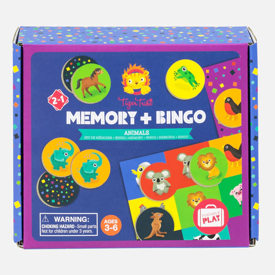 Tiger Tribe | Memory & Bingo - Animals
