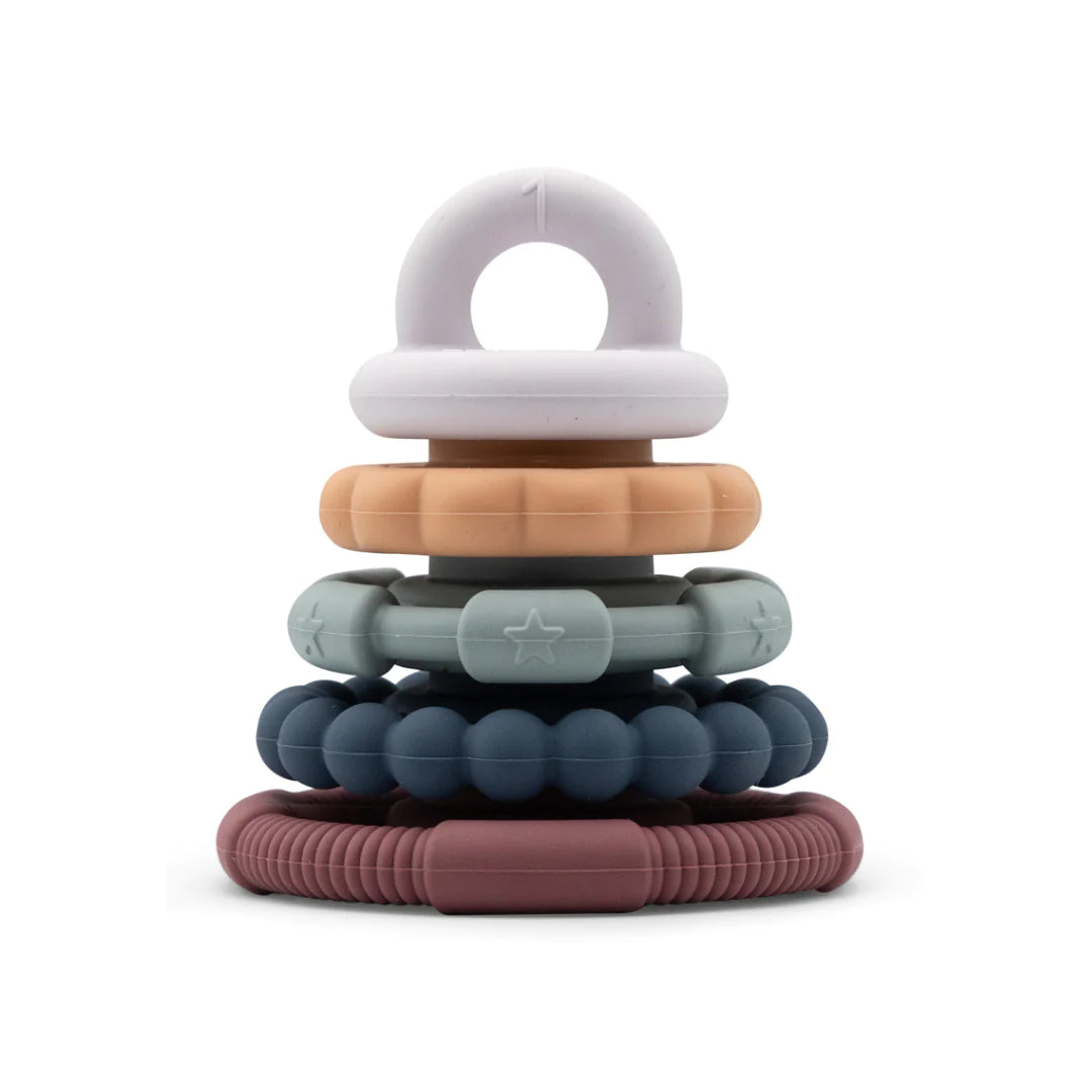 Jellystone | Rainbow Stacker and Teether Toy