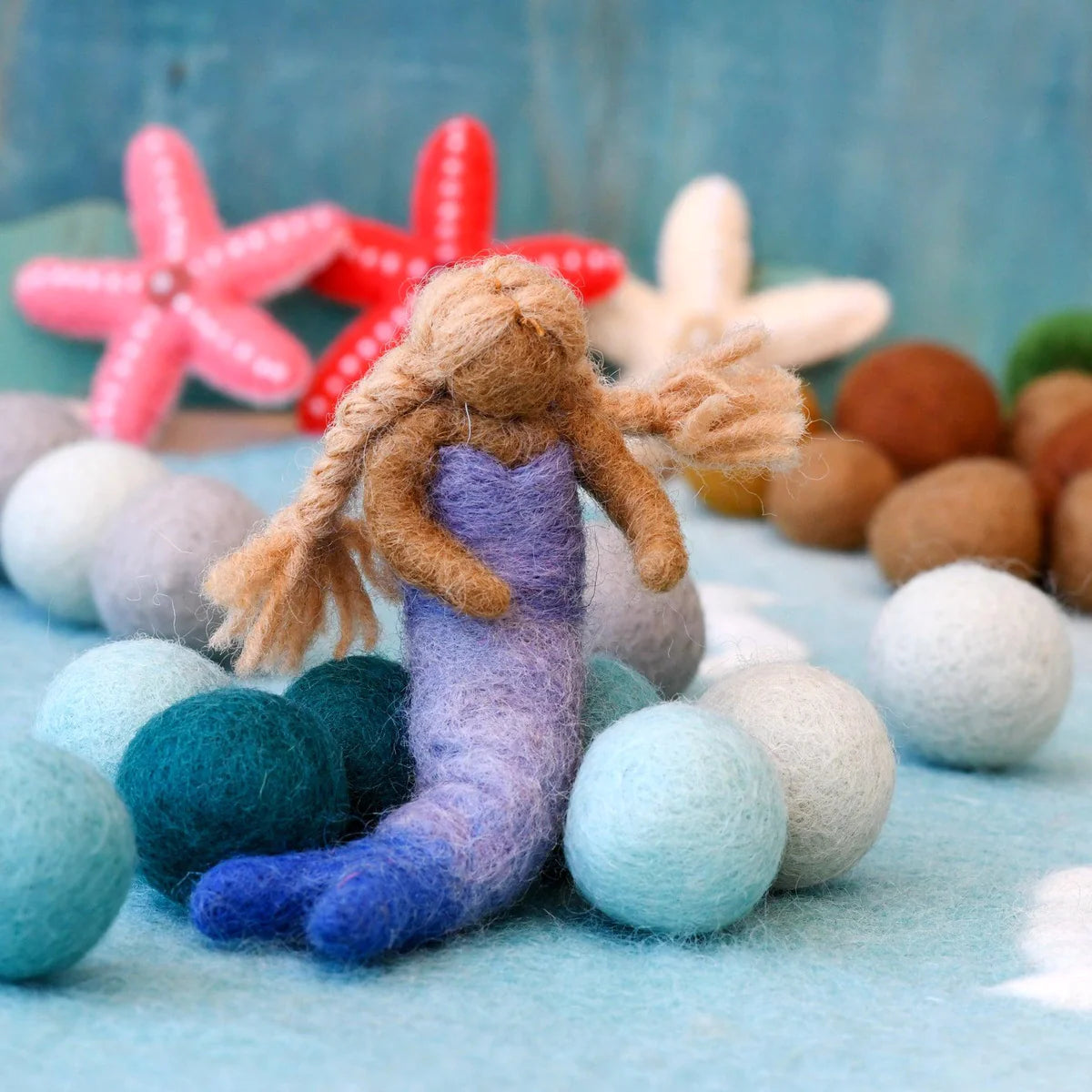 Tara Treasures | Felt Mermaid (various)
