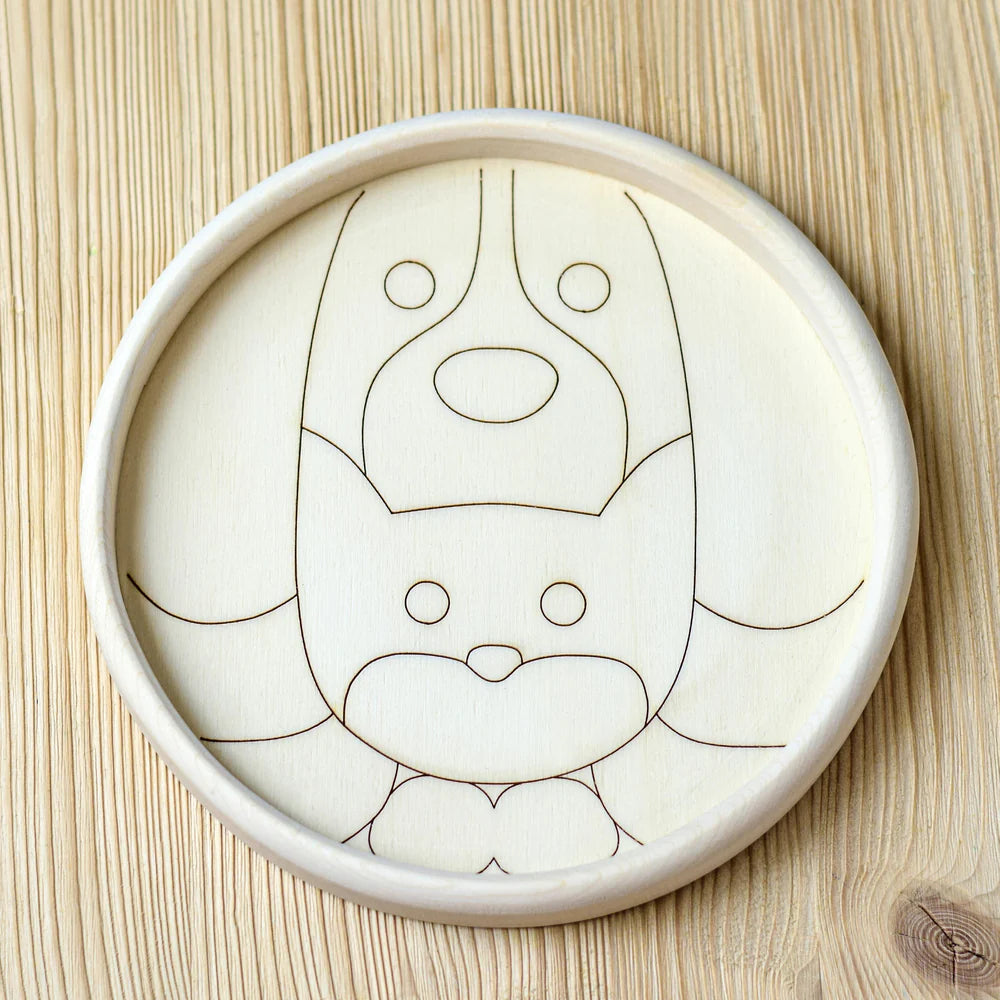 Bumbu | Round Puzzle - Cat & Dog