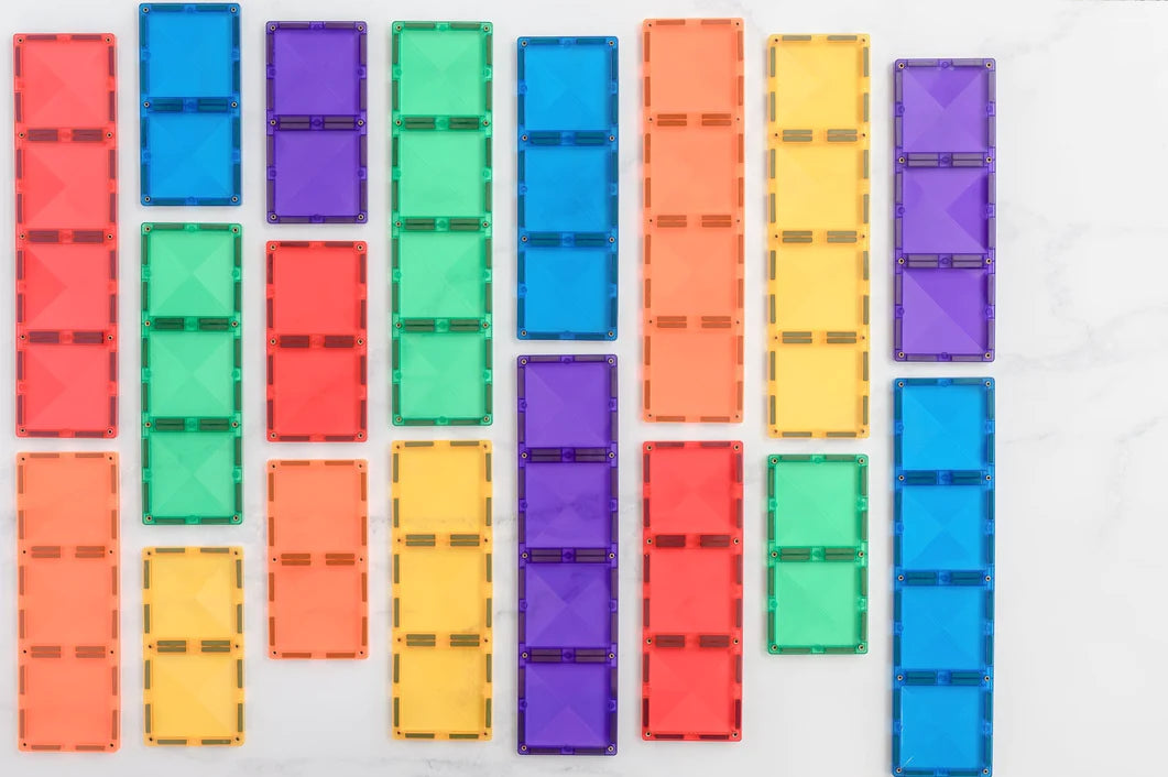 Connetix | RAINBOW Rectangle Pack (18pc)