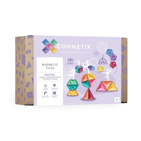 Connetix | PASTEL Shape Expansion Pack (48pc)