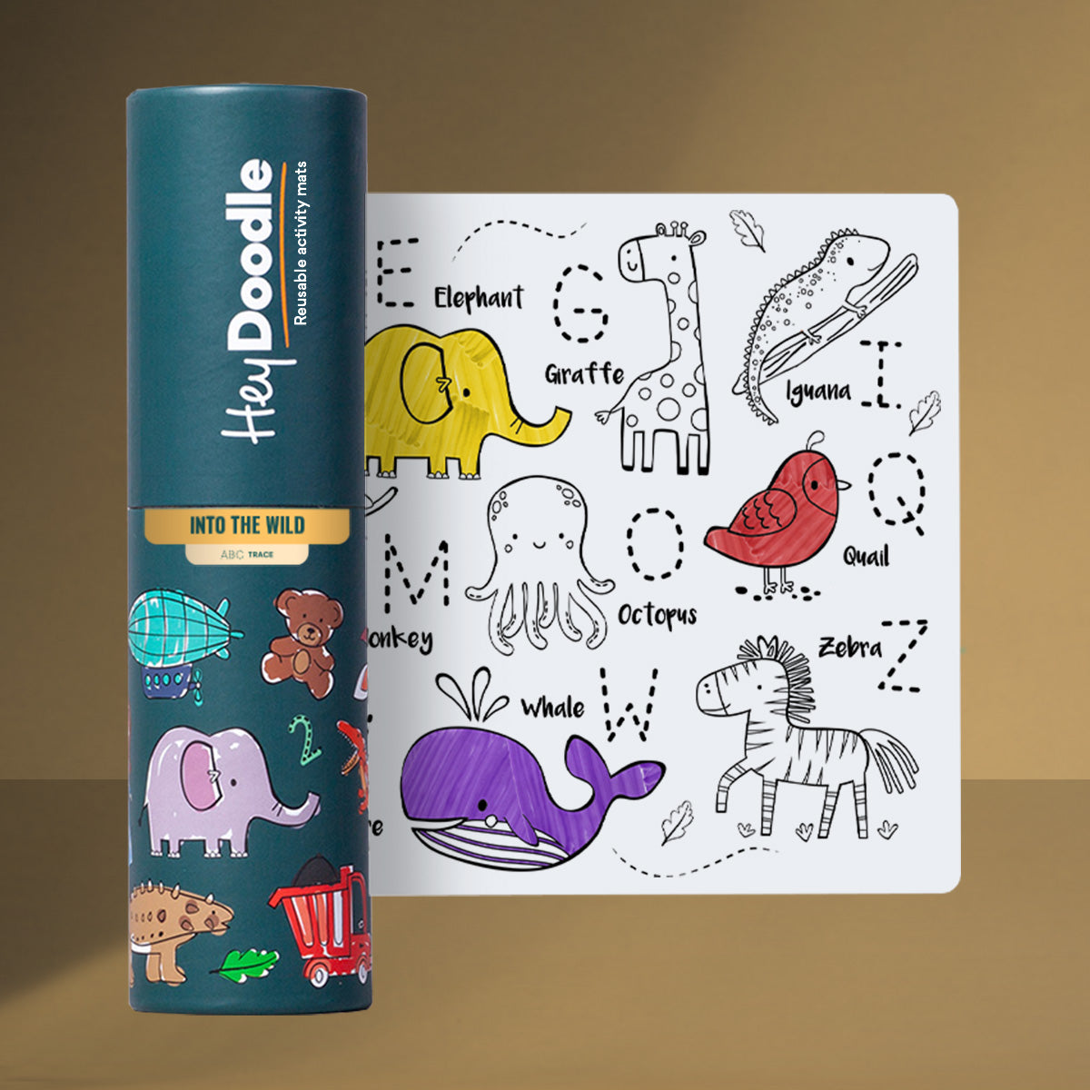Hey Doodle | Silicone Colouring Mat - Mini (various)