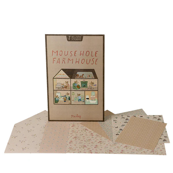 Maileg | Wallpaper for Mouse Farmhouse (various)