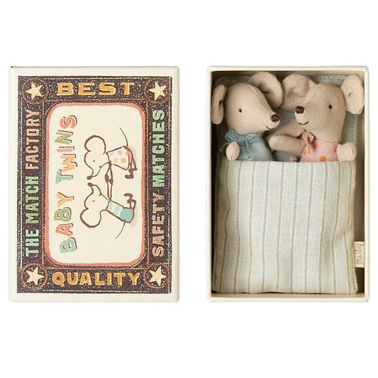 Maileg | Baby Twins in Matchbox (various)