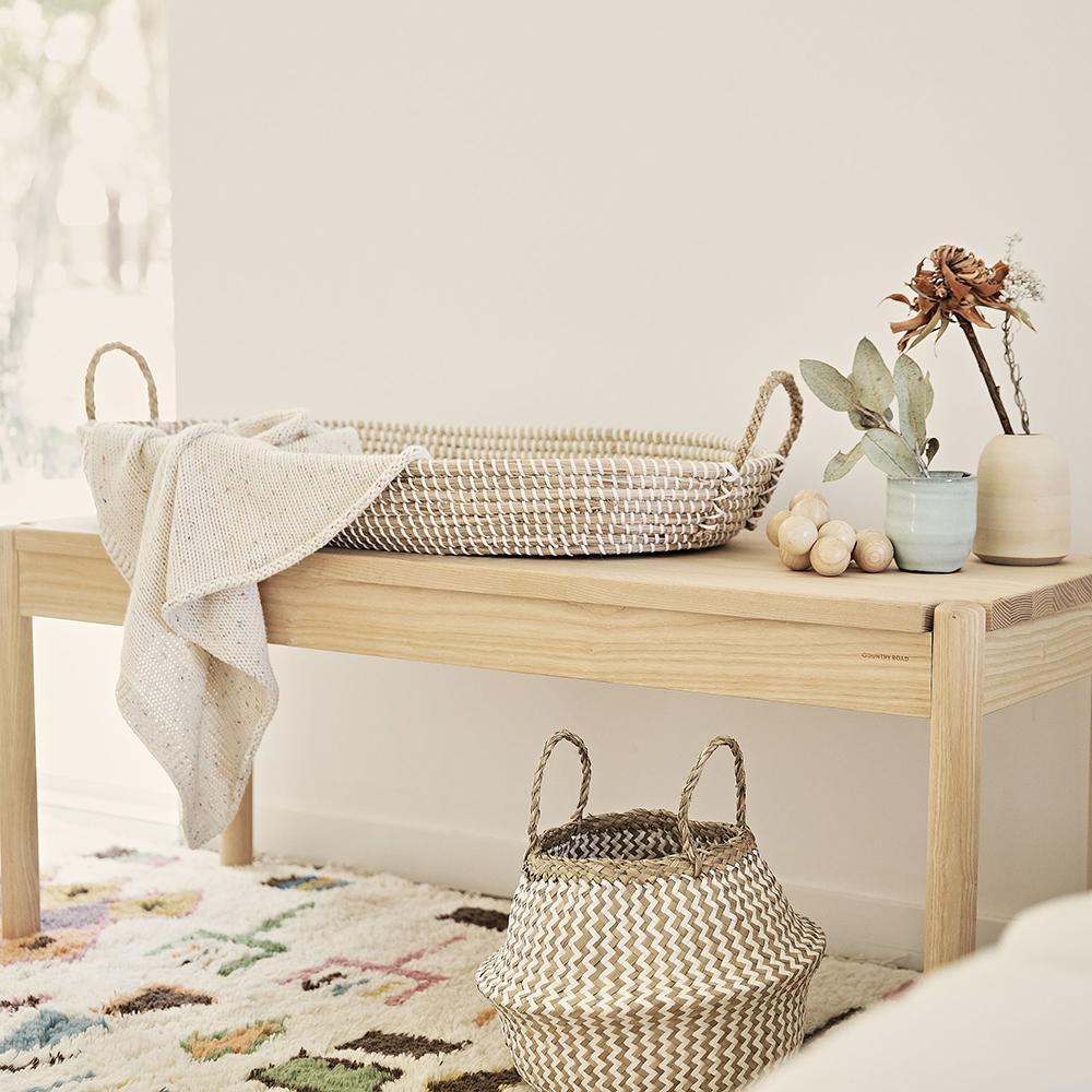 Olli Ella | Reva Seagrass Changing Basket