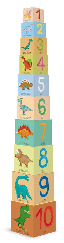 Sassi | Edu Stacking Blocks & Book Set (various)