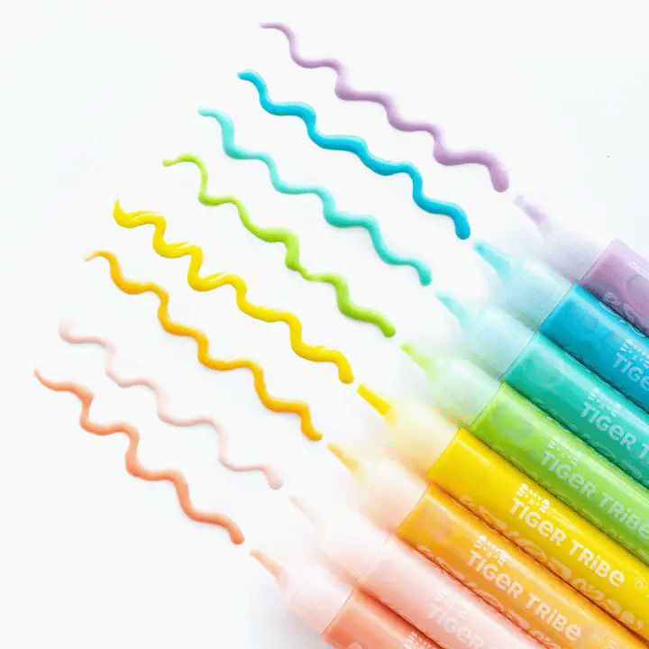 Tiger Tribe | Puffy Popcorn Pens