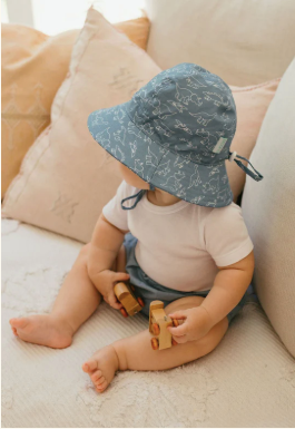 Acorn Kids | Wide Brim Infant Sunhat (various)
