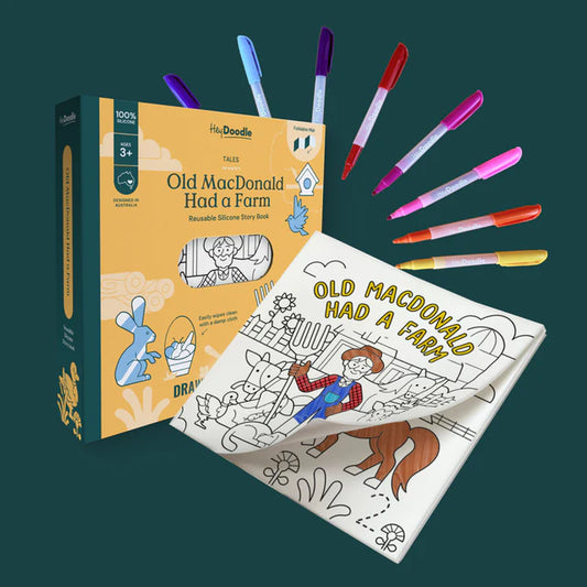 Hey Doodle | Silicone Colouring Book Tales (various)