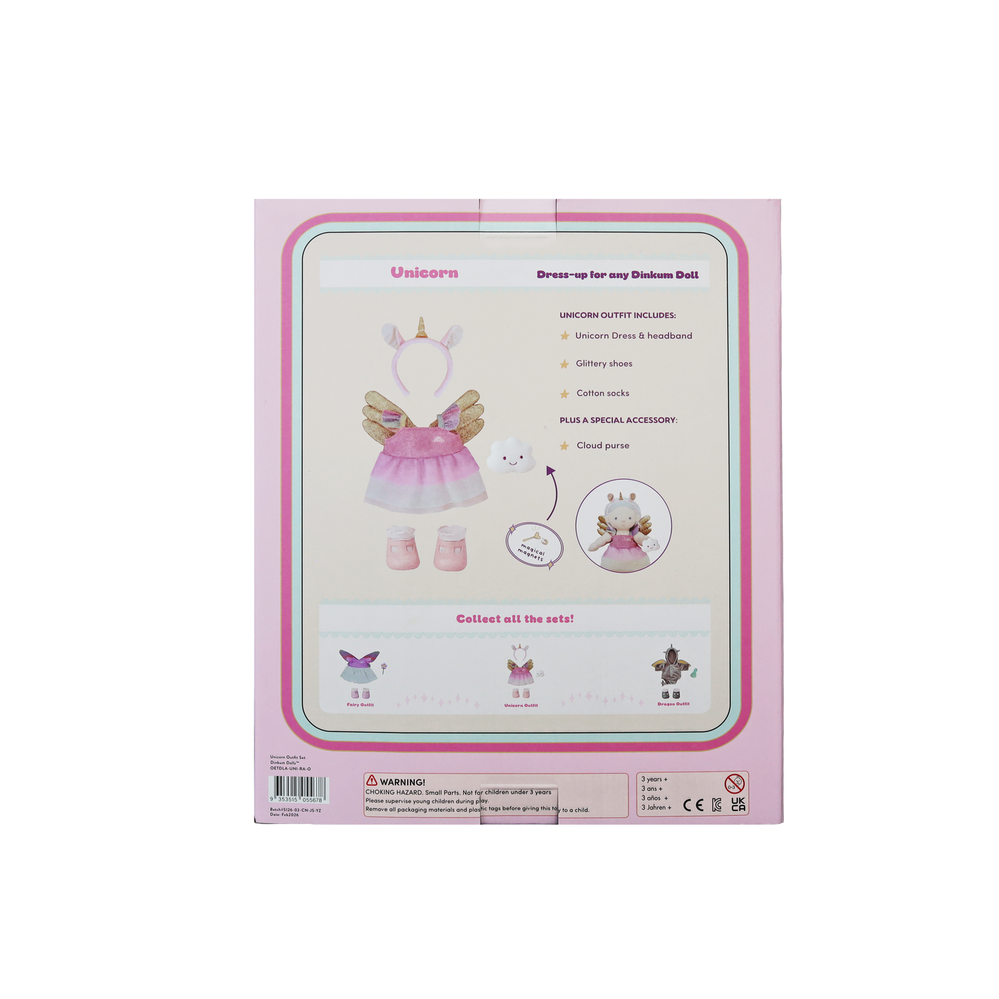 Olli Ella | Dinkum Outfit - Unicorn (various)