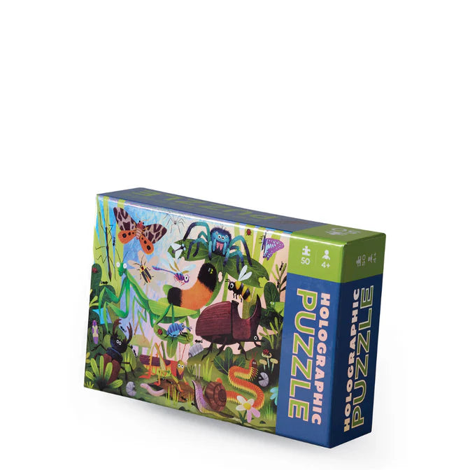 Crocodile Creek | 50pc Holographic Puzzle (various)