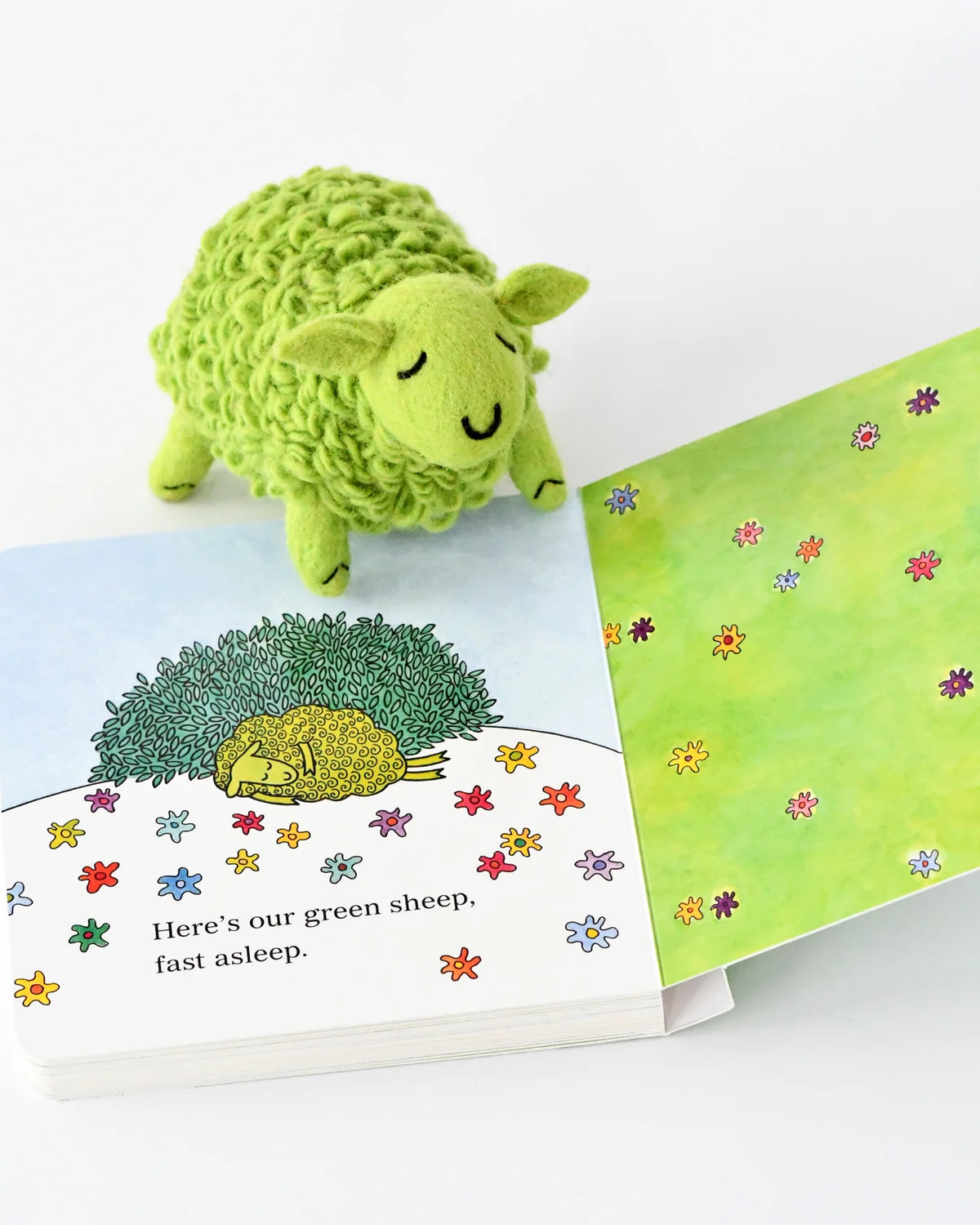 Tara Treasures | Where Is The Green Sheep (Toy & Book Set)