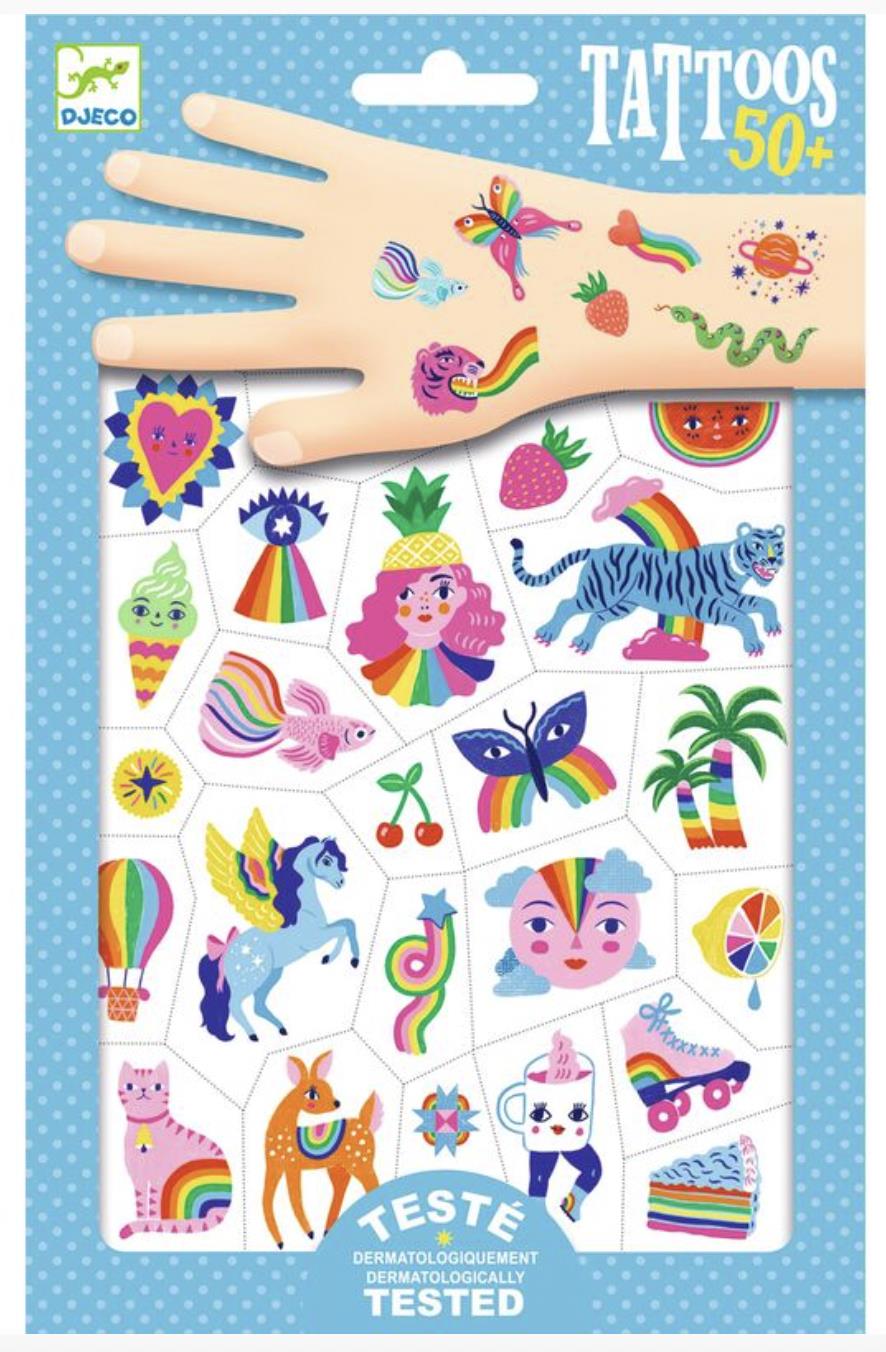 Djeco | Temporary Tattoos (various)