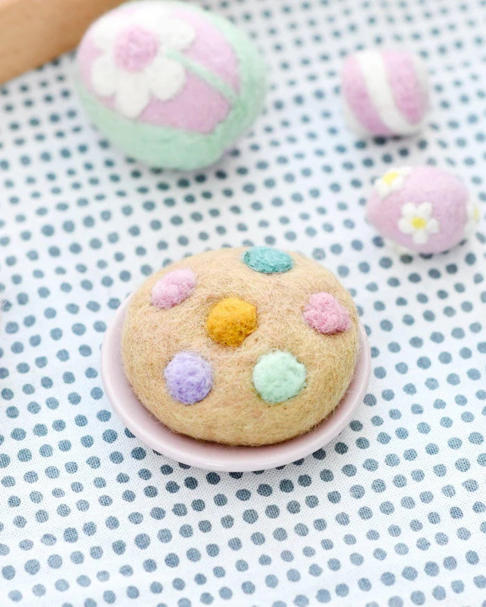 Tara Treasures | Felt M&M Pastel Cookie