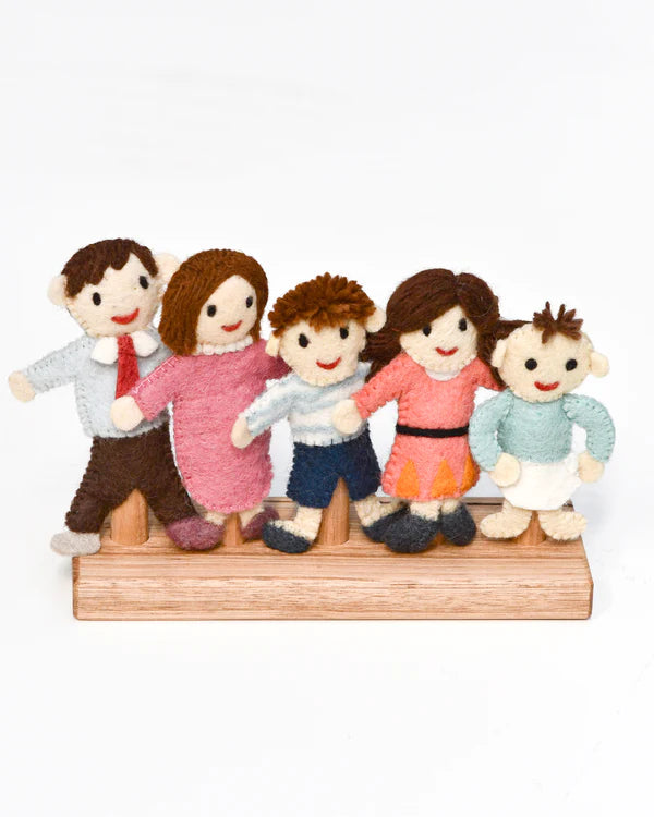 Tara Treasures | Finger Puppet Set - Finger Family
